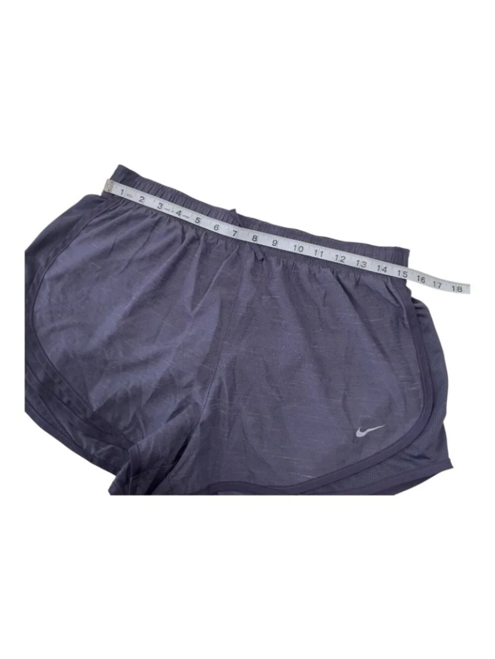 Nike Dri-Fit Womens Running Shorts Size L -Purple Lightweight Activewear